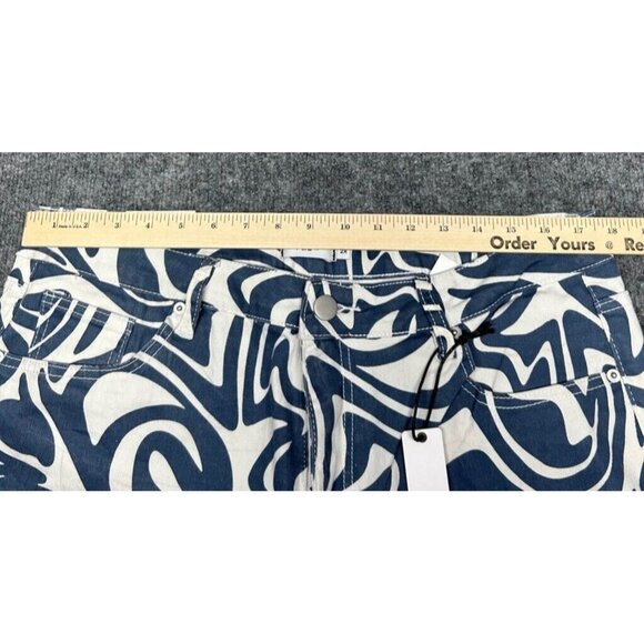 Rue21 Jeans Womens Plus 2X Blue Denim Skate Straight Leg Stretch High Rise New - Picture 10 of 12